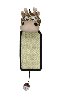 Arranhador para Gatos Eurosiam Cat Scratching Mat With Bell