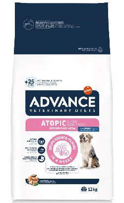 Advance Vet Médio & Grande Atopia & Sensibilidade Alimentar com Truta