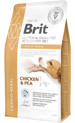Brit Veterinary Diet Cardio-Renal Frango & Ervilha — 400 g