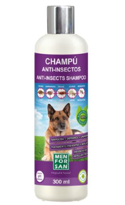 Menforsan Champô Anti-insectos para Cães | 300 ml